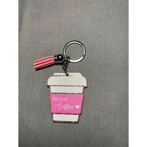 Coffee First‎ Keychain